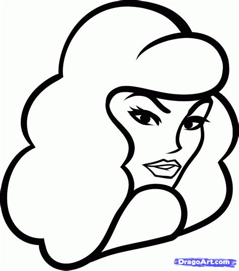 How To Draw A Pin Up Face Step By Step Faces People