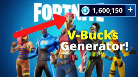 Free Fortnite V Bucks Generator Get Unlimited Fortnite V Bucks YouTube