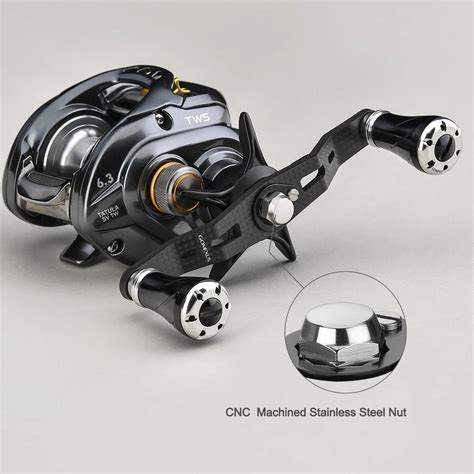 Gomexus Fishing Reel Handle Carbon Compatible For Shimano Aldebaran