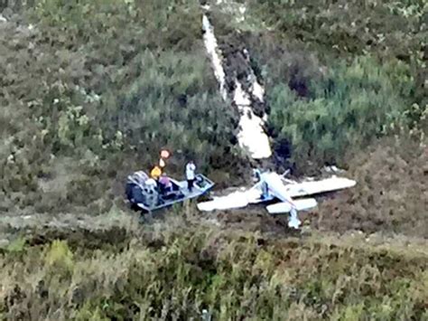 Small Plane Crashes In Swampy Area Of Broward County