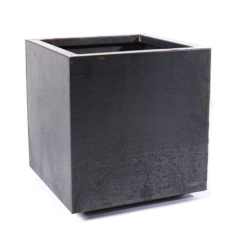 I made the mixture following the directions from veradek (video below) and sprayed it onto the metal surface every hour until i liked the look. Shop Veradek CUV Metallic Series Corten Cube Planter at ...