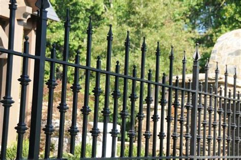 Wrought Iron Fence Cincinnati Quality Steel Aluminum And Iron Fencing