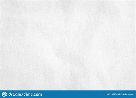 Hessian Sackcloth Fabric Woven Texture Background In Light White Gray