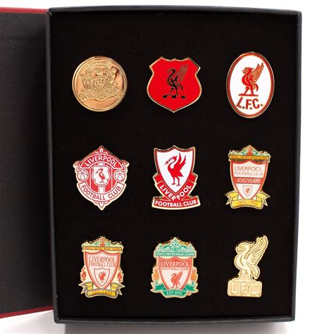 Official Liverpool Fc Pin Badge Collection Etsy