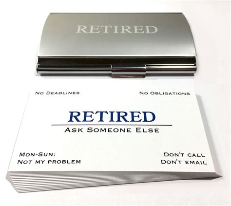 Smart and funny business cards. Funny Retirement Business Cards - Out Of Business Cards ...