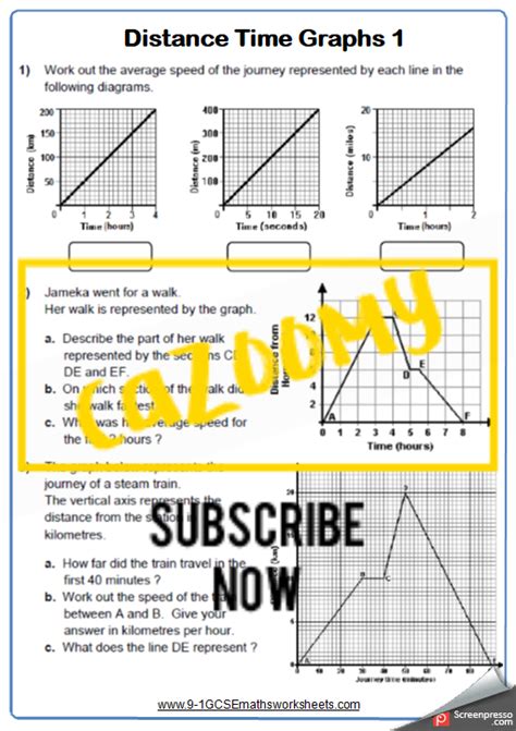 Position time and velocity time graphs worksheet answer key august 7, 2020 by admin 21 posts related to position time and velocity time graphs worksheet answer key Real Life Graphs Worksheets | Practice Questions and ...