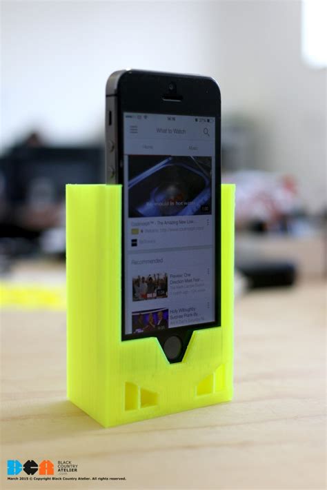 Maker Project Of The Week 3d Printed Speaker Horn Black Country Atelier