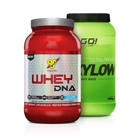 Combo Whey Dna Waxy Maize Multimarcas