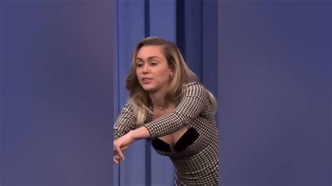 miley cyrus at jimmy fallon show shorts youtube