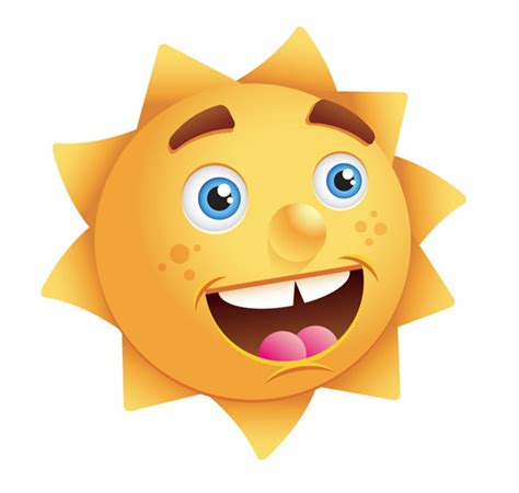 Create A Happy Sun Character Vectips