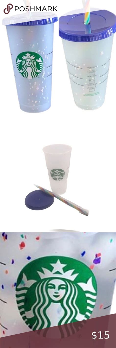 Starbucks Color Changing Confetti Pride Cup Starbucks Color Changing