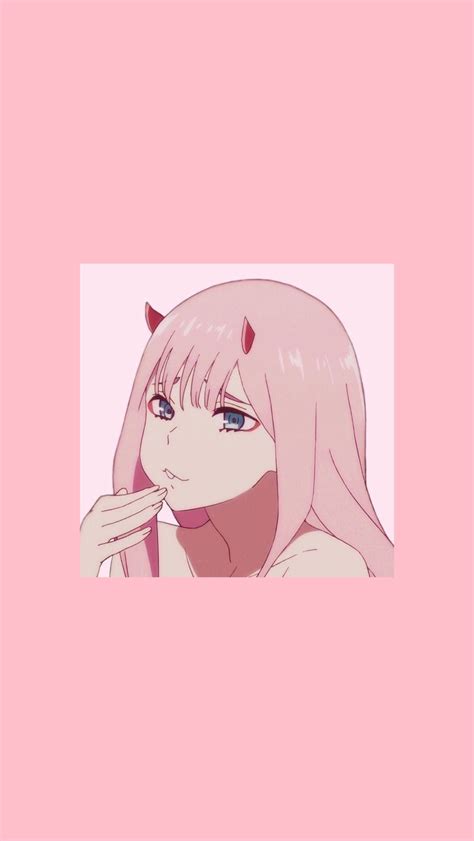 Unique Anime Wallpapers Aesthetic Zero Two Pictures ~ Wallpaper Android