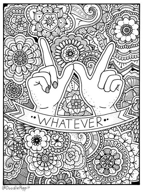 Over 6000 great free printable color pages. WHATEVER Coloring Page, Coloring Book Pages, Printable ...