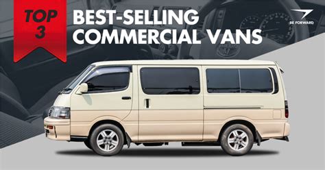 Our Top 3 Best Selling Commercial Vans