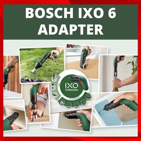 Bosch Ixo 6 36v Cordless Electric Screwdriver Adapters6 Type Home