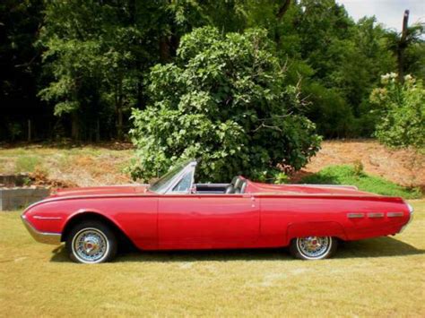 Gorgeous 1962 Ford Thunderbird Tbird Convertible And Sports Roadster