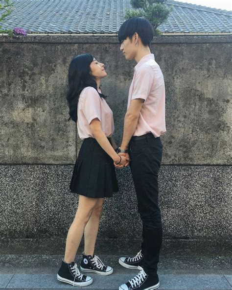 Couple asian ||casal | Ulzzang couple, Cute couples, Couple outfits