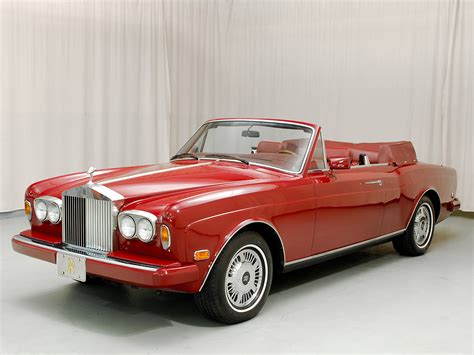 1970 engine size up from 6.25 to 6.75 litres. 1985 Rolls-Royce Corniche Convertible Sold by Hyman LTD ...