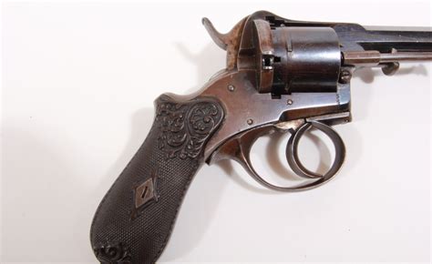 Lefaucheux Revolver Wohl Deutsch 1870 Patronenwaffen Zivil Kunst