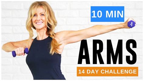 10 Minute Tone Your Arm Workout With Weights For Women Over 50