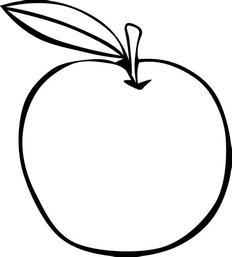 Apple Clipart Black And White Png Free Download On Clipartmag