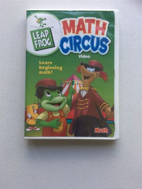 Leap Frog Math Circus Dvd Ebay