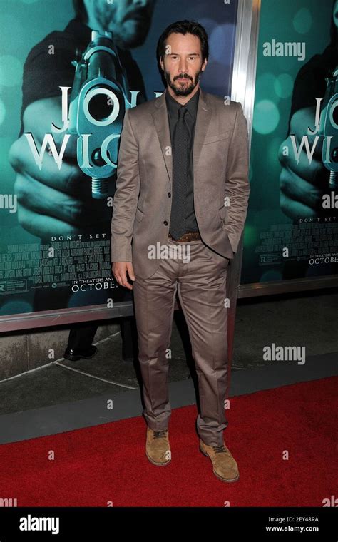 22 October 2014 Hollywood California Keanu Reeves John Wick Los