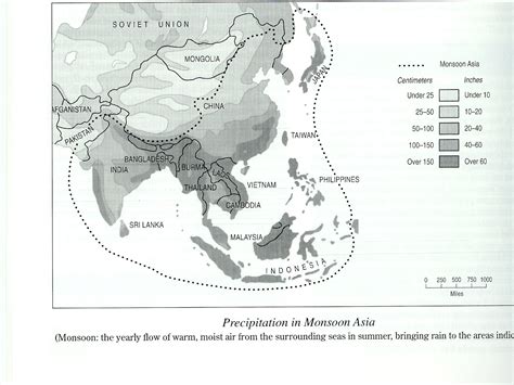Political Map Of Monsoon Asia Map