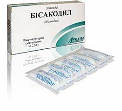 Бисакодил при диеты
