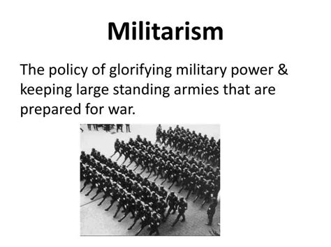 Ppt Militarism Powerpoint Presentation Free Download Id2025351