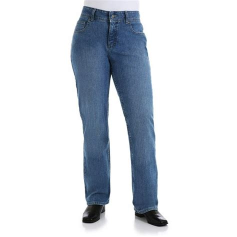 Lee Riders Womens Core Relaxed Fit Straight Leg Jeans