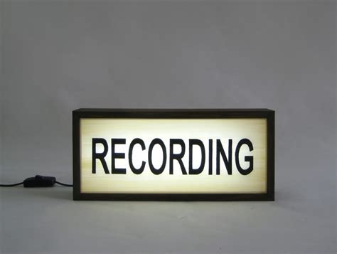 Recording Sign Bingkai