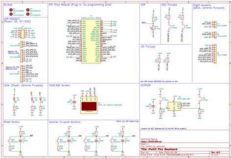 Raspberry Pi Pico W Schematic