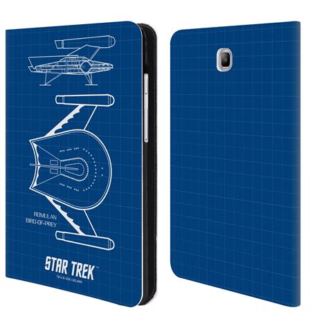 Official Star Trek Ships Of The Line Tos Leather Book Wallet Case Cover