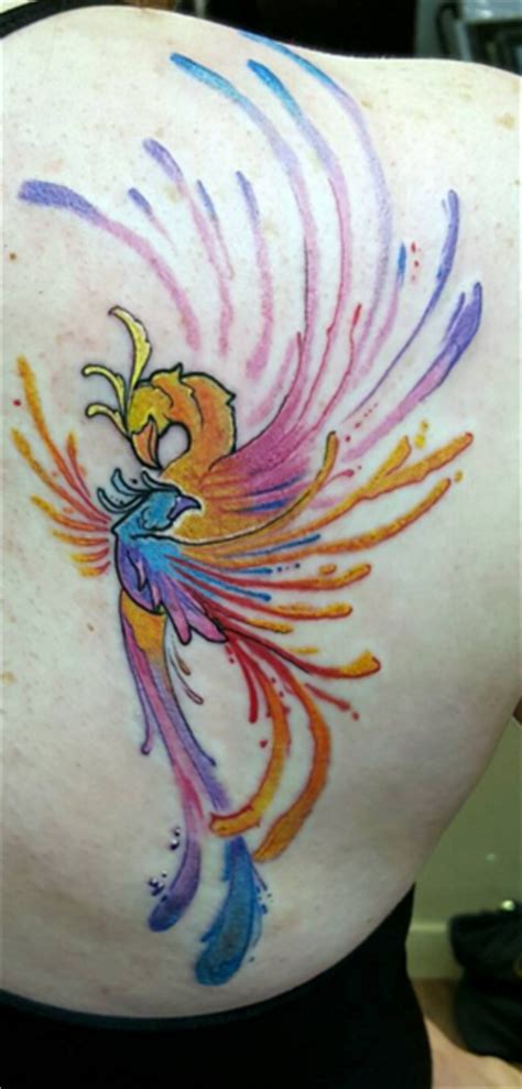 Watercolor Phoenix By Robbie Campbell Tattoonow