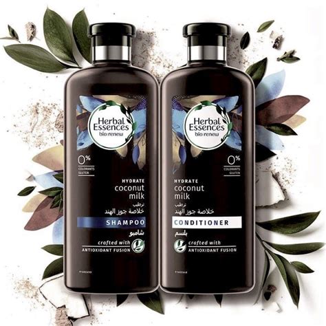 Herbal Essences Biorenew Coconut Milk Shampoo And Conditioner 400ml Lazada Ph