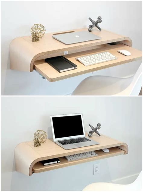 12 Floating Desks That Look Great And Take Up Minimal Space 2023