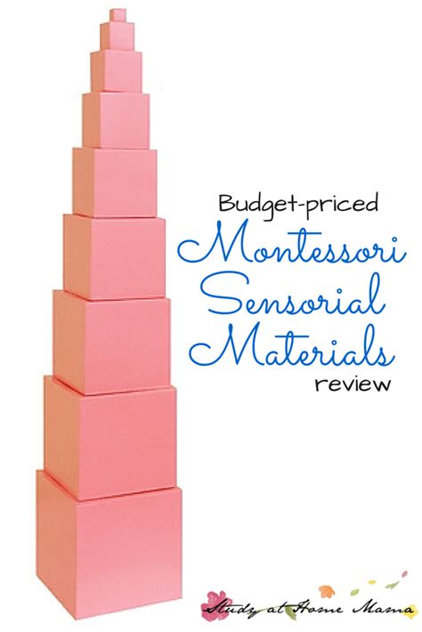 Montessori Materials Review Sensorial Part One ⋆ Sugar Spice And