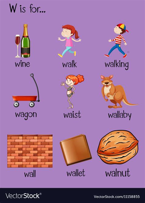 Words That Start With The Letter W  Letter Of Recommendation