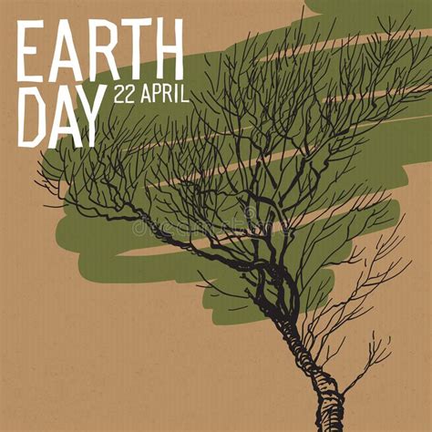 Cartaz Do Dia Da Terra Terra Com Flor Margarida Salvar O Poster Do