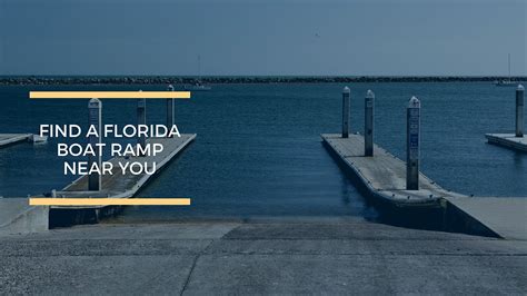 Find A Florida Boat Ramp Near You Galati Yachts