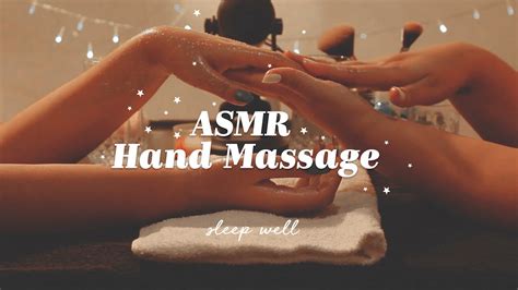 Asmr Hand Massage No Talking Youtube