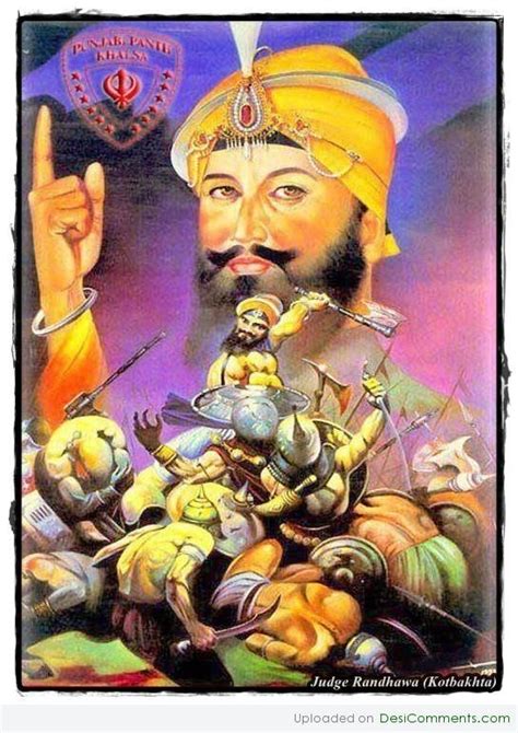 Guru Gobind Singh And Baba Ajit Singh Ji