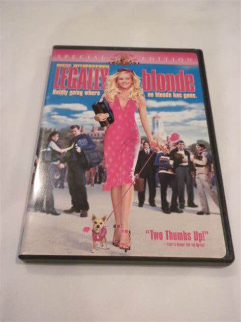Legally Blonde Dvd 2001 Special Edition Ebay