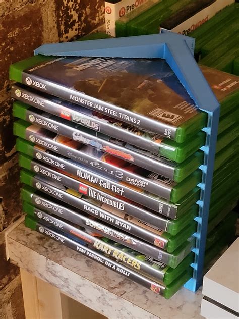 Stl File Xbox Game Stand Stackable・3d Printable Design To Download・cults