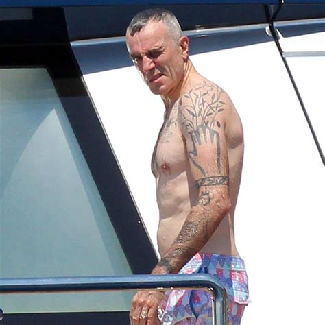 Shirtless Lincoln Tattooed Daniel Day Lewis Takes A Dip In Italy Day