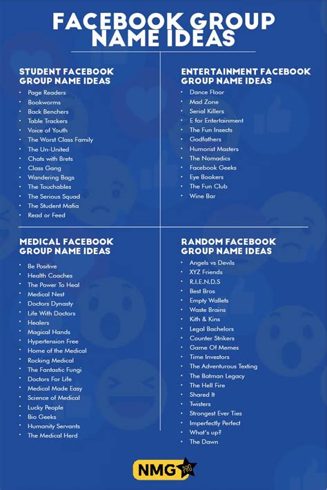 Facebook Group Names Ideas Facebook Group Name Generator Group