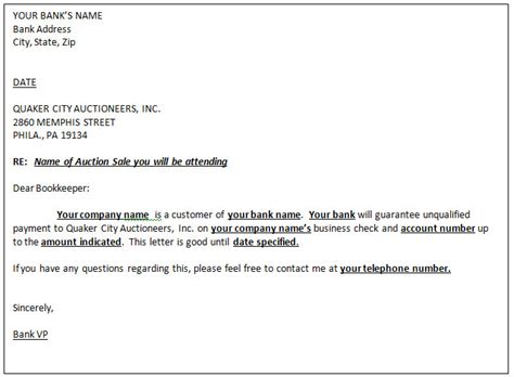 April letter for of bank details given to make your recipients with thousands of the bank and the letterhead of. Payment Options | Quaker City Auctioneers