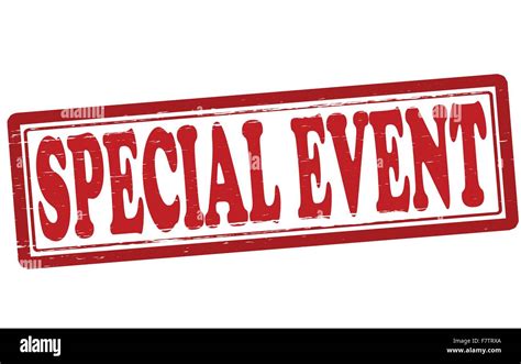 Special Event Stock Vector Image And Art Alamy