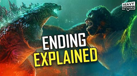 Godzilla Vs Kong Ending Explained Full Movie Breakdown Easter Eggs